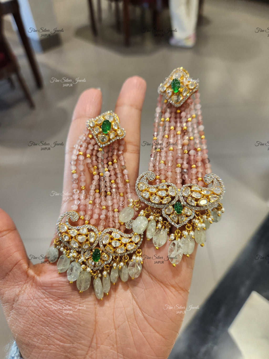 925 Silver Ratna Earrings