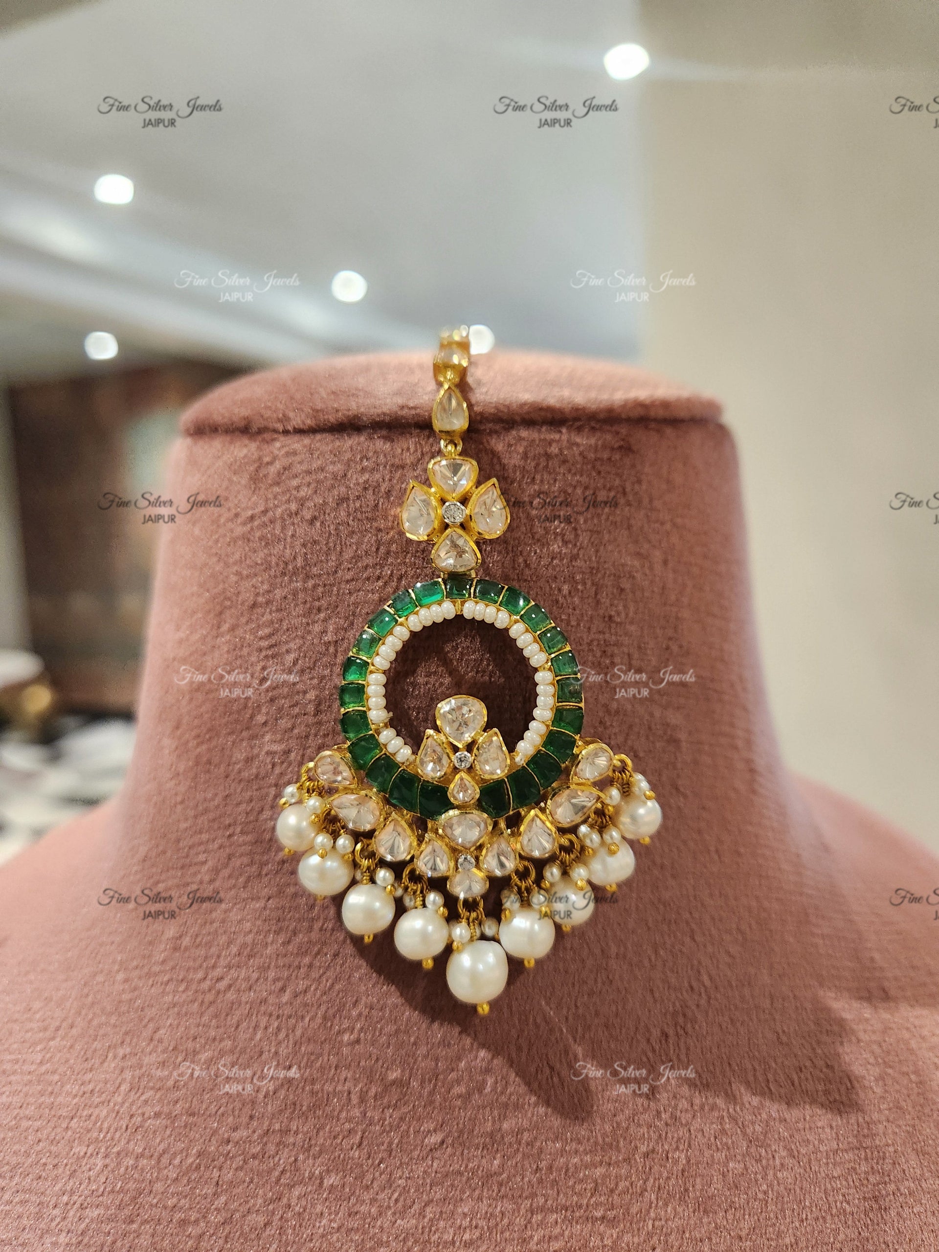 925 Silver Deviki Mangtikka