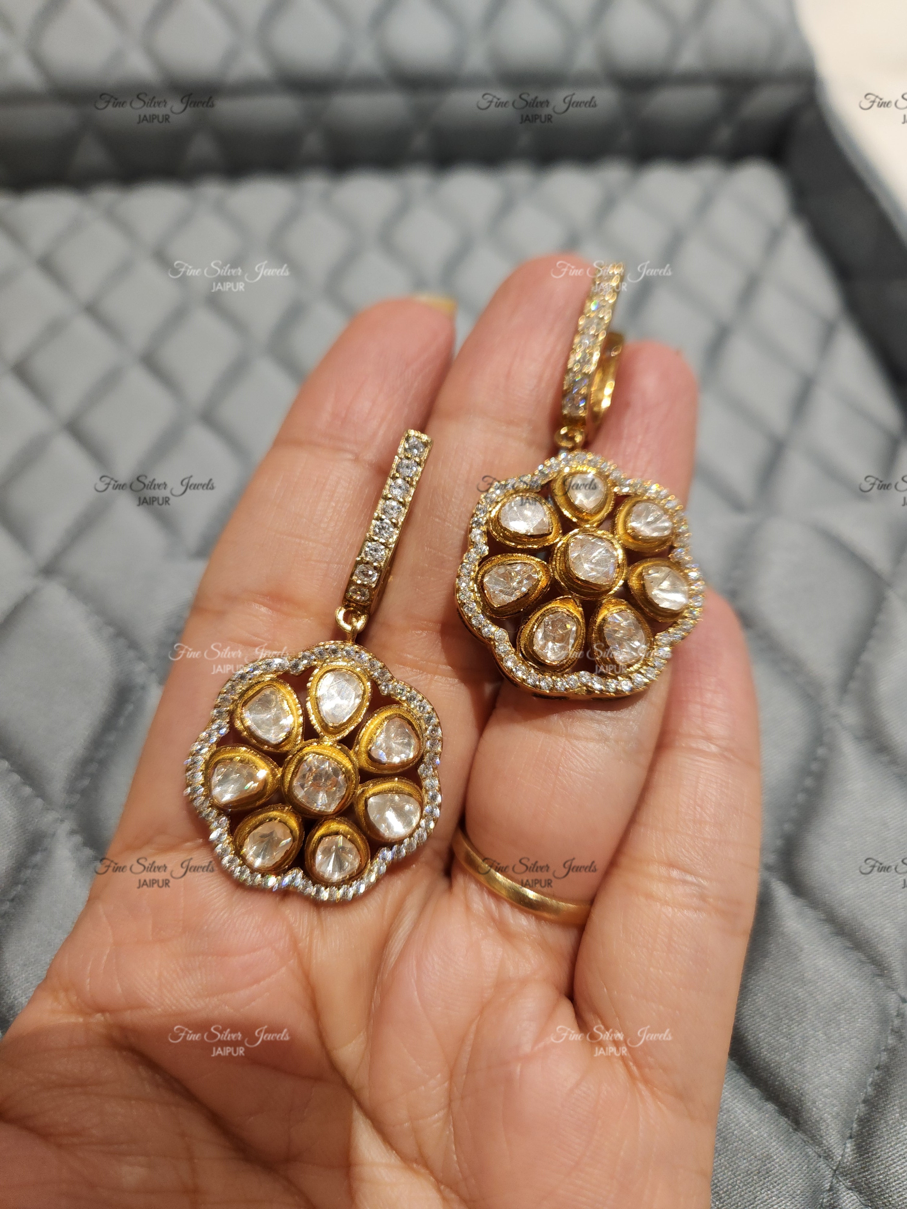 92.5 Silver Diana Earring