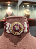 925 Silver Royal Ruby Necklace