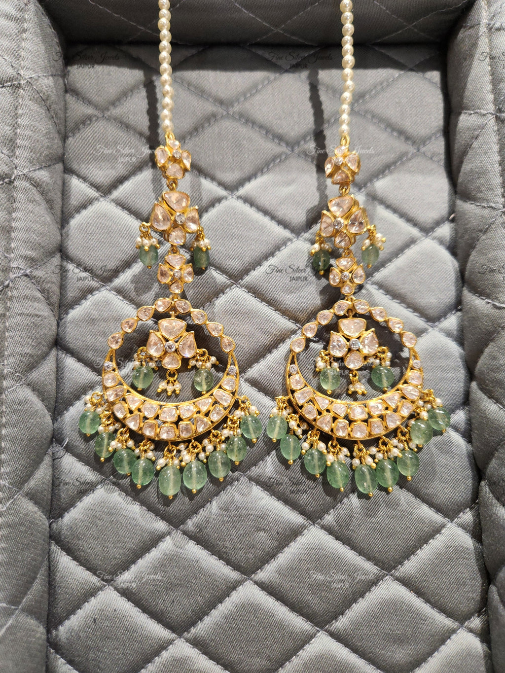 925 Silver Gopika Chandbali Earring