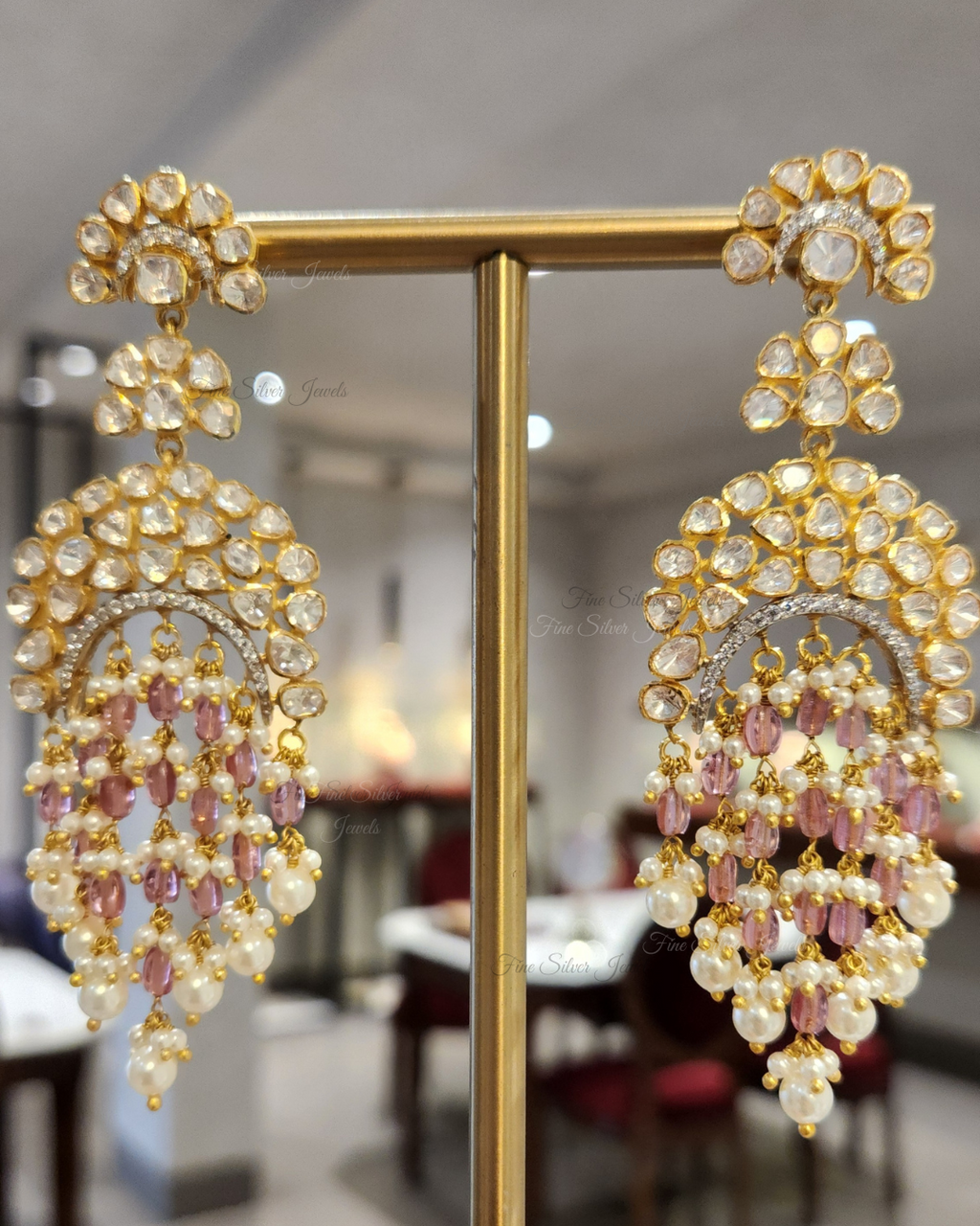 925 Silver Firdos Earring
