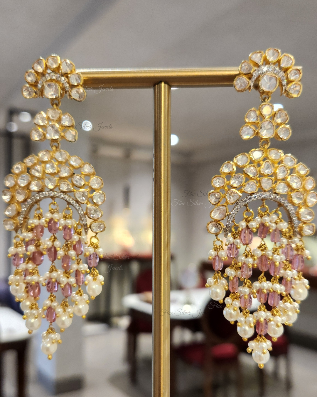 925 Silver Firdos Earring
