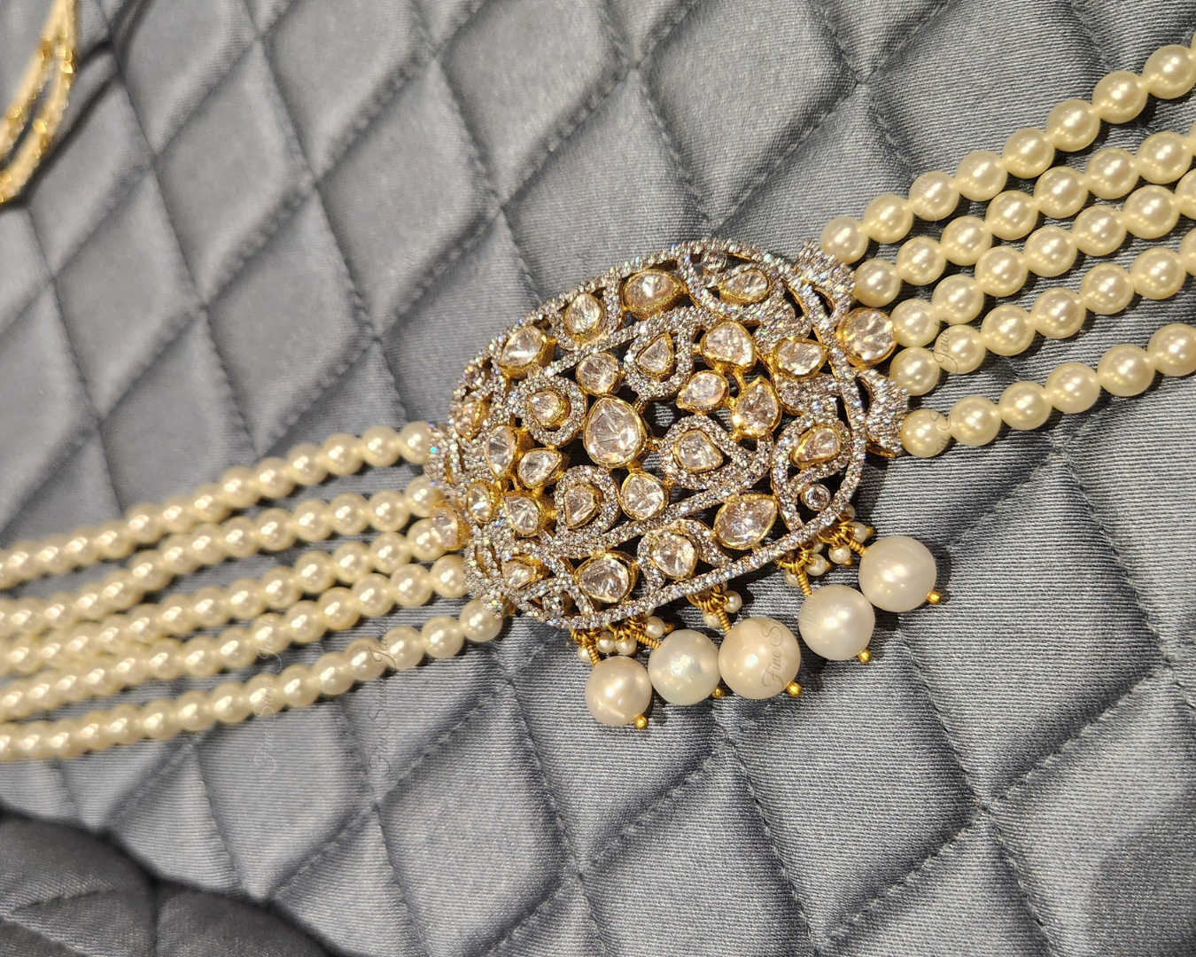 925 Silver Ziya Pearl Necklace