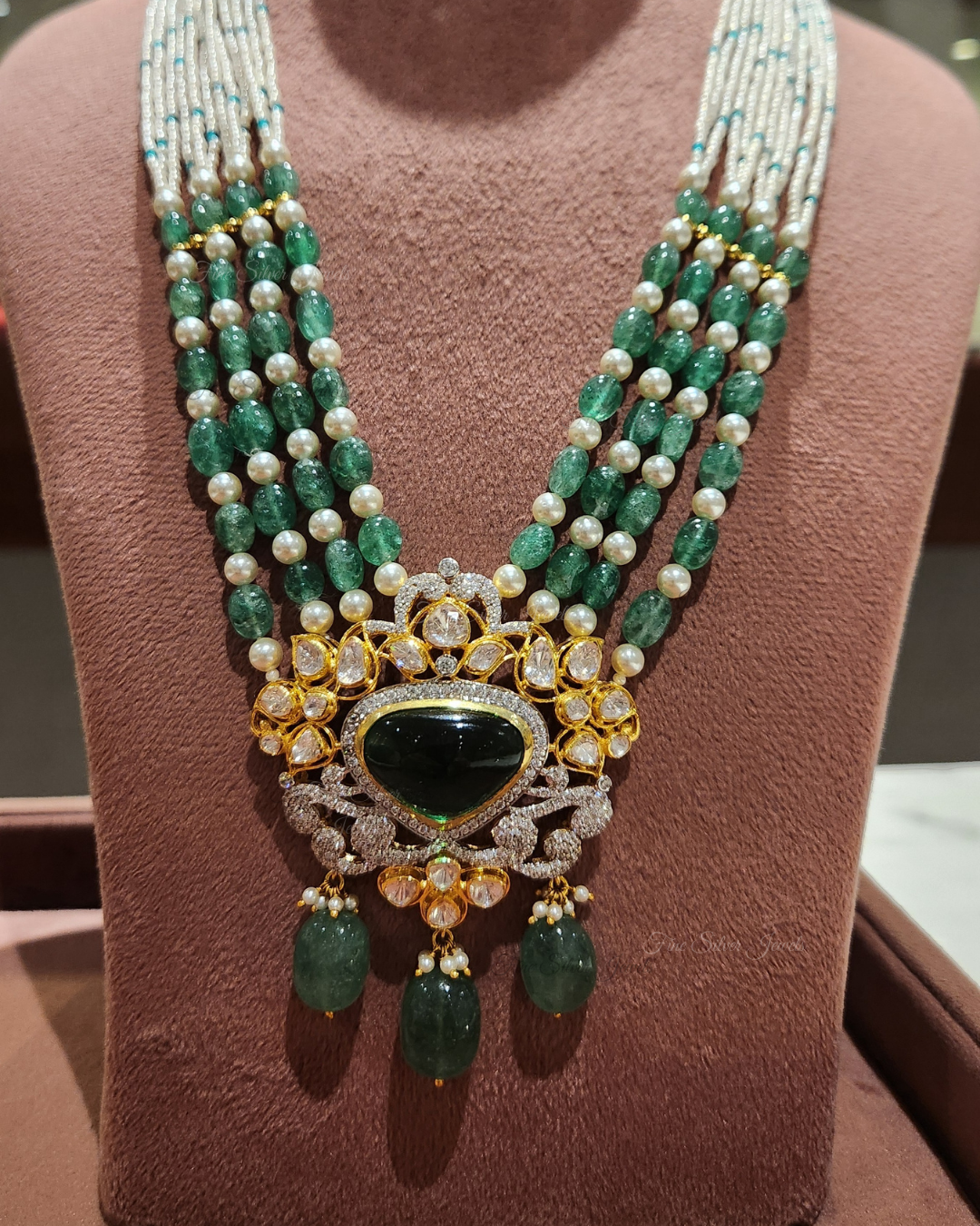 925 Silver Maurya Necklace
