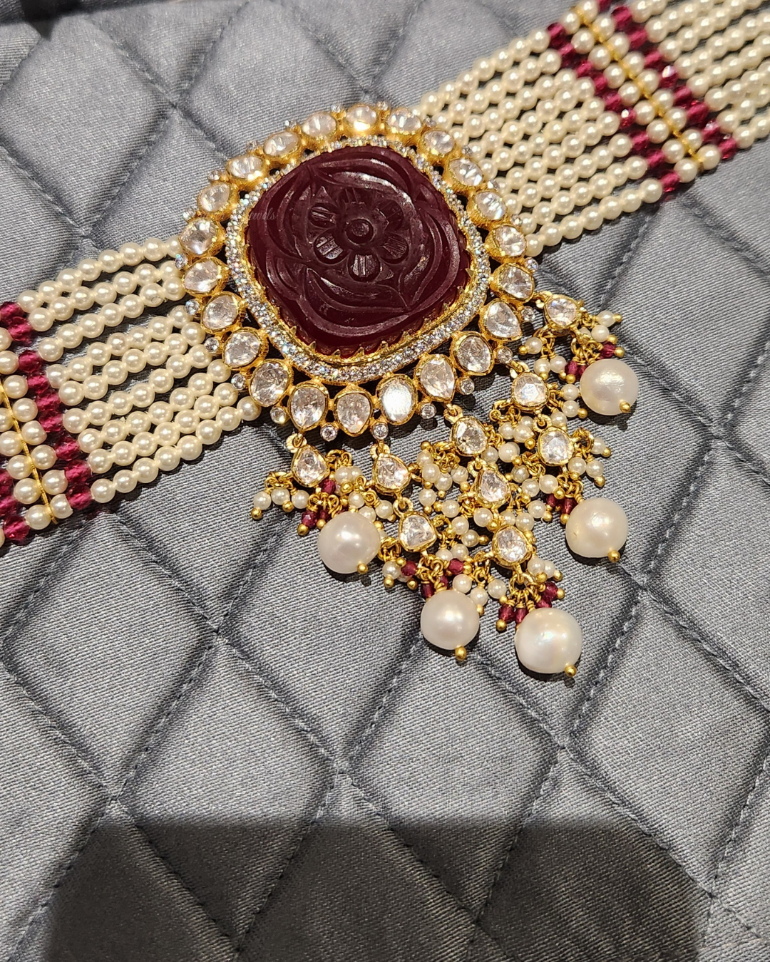 925 Silver Ridhi Necklace Set