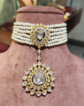925 Silver Rahi Pearl Necklace