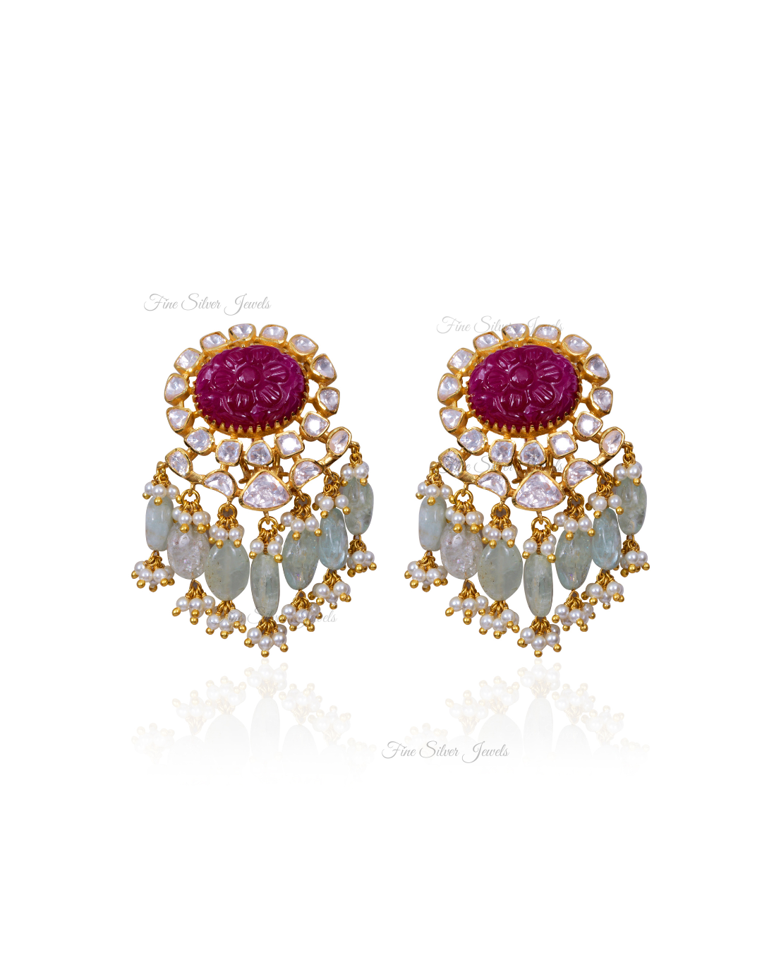 925 Silver Darshi Necklace Set
