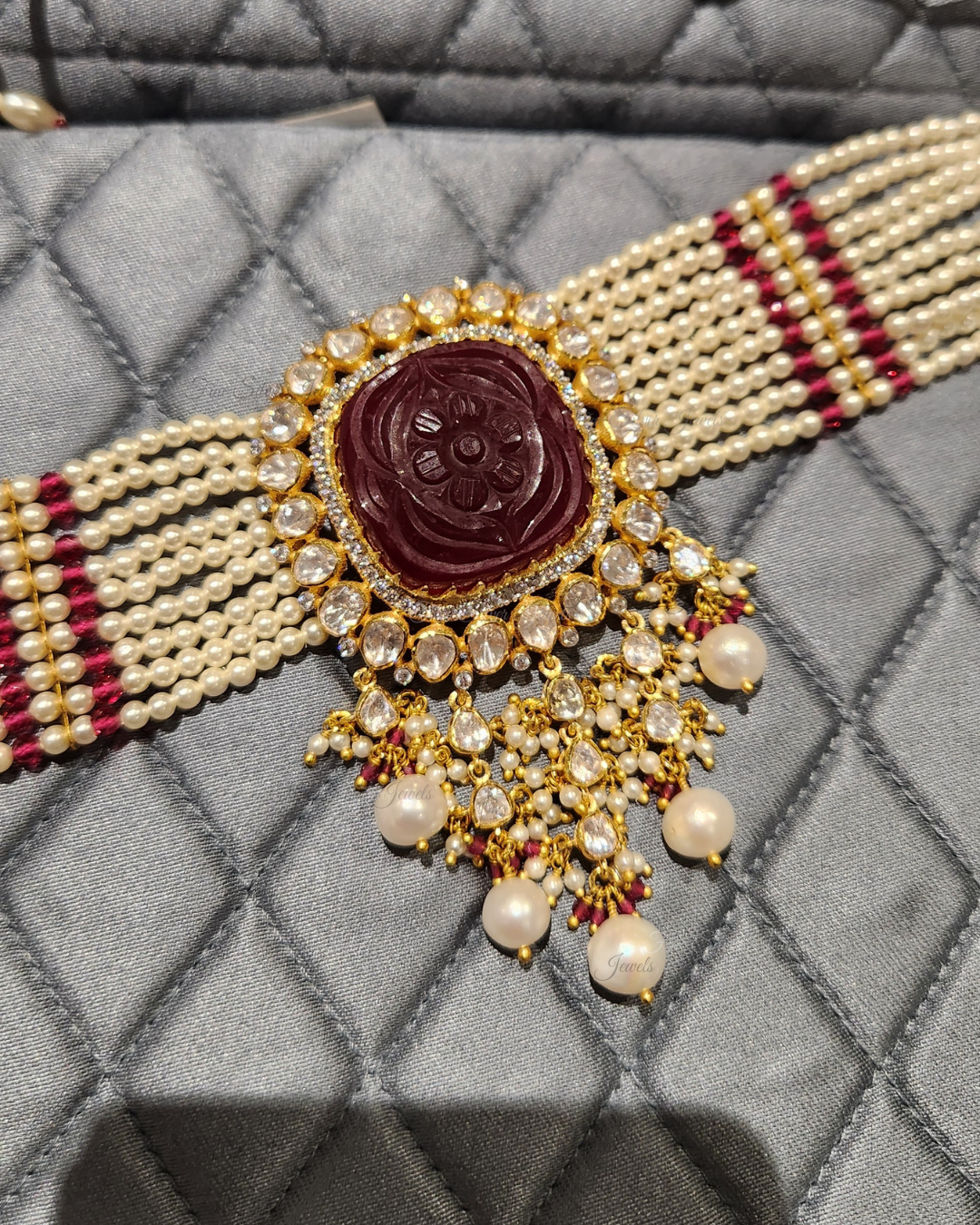 925 Silver Ridhi Necklace Set