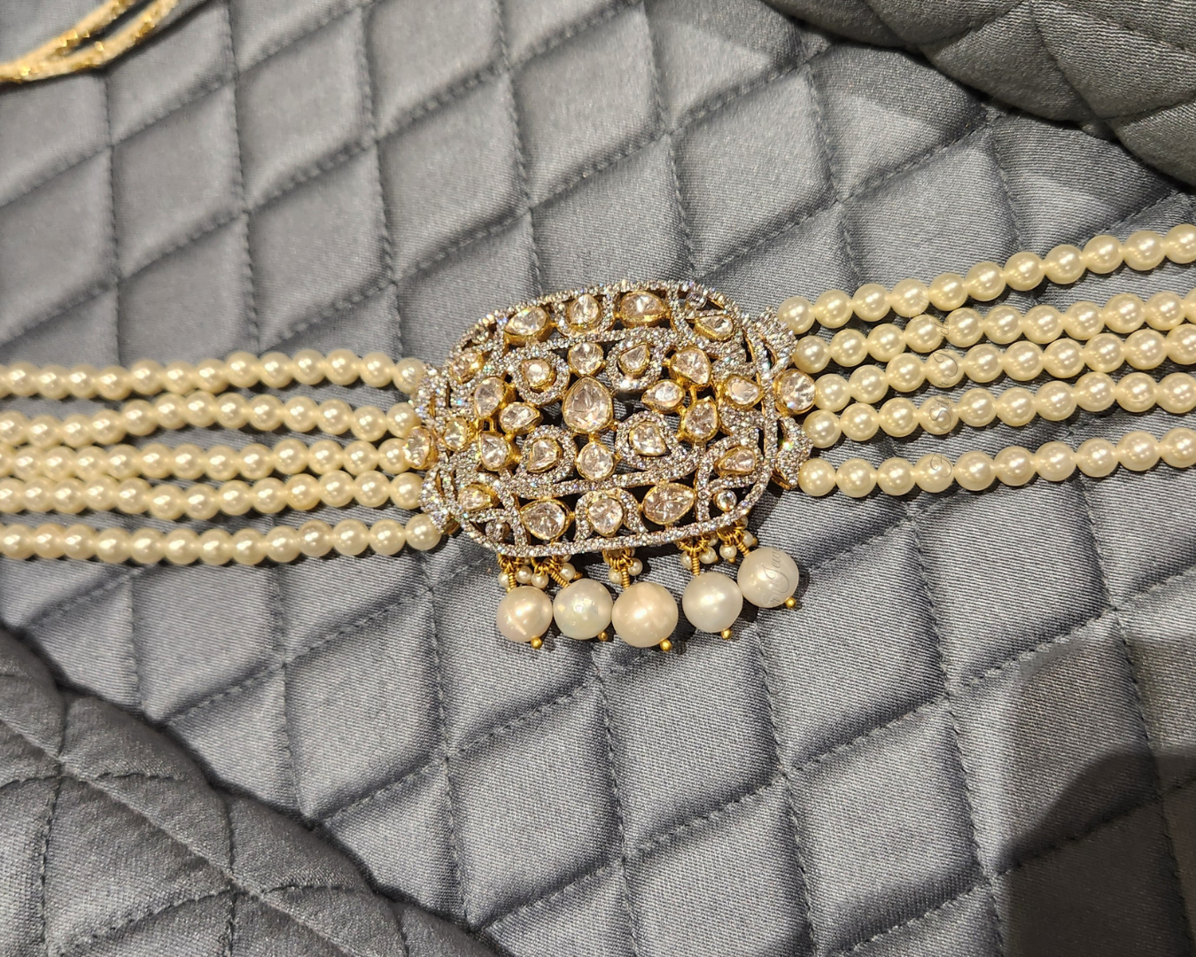 925 Silver Ziya Pearl Necklace