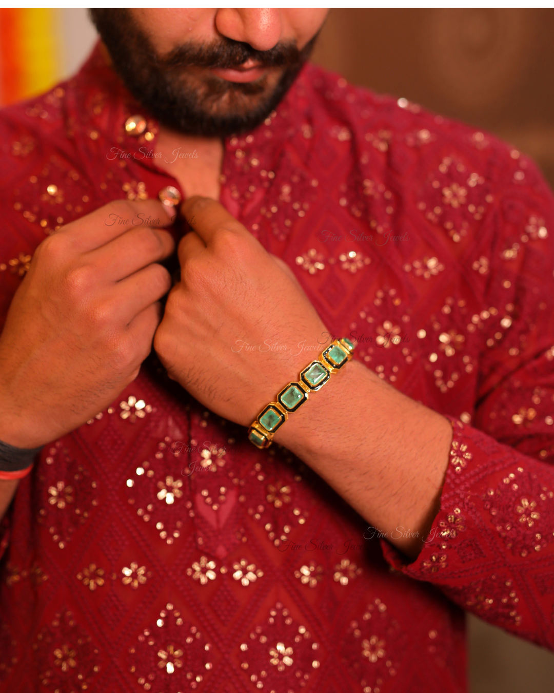 925 Silver Divyank Bracelet