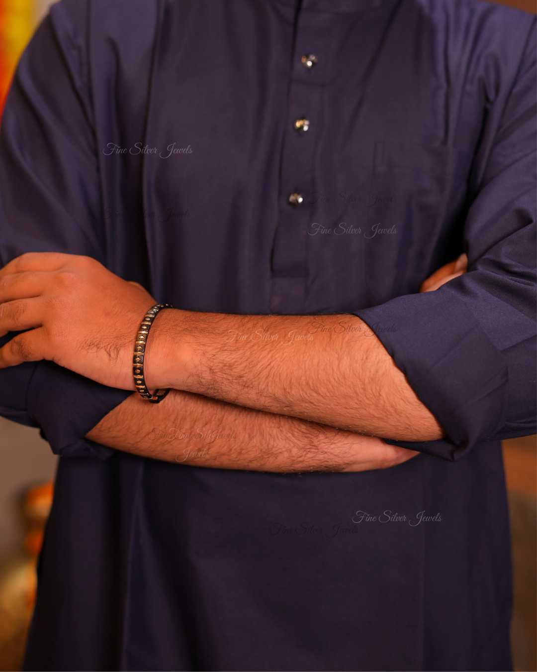 925 Silver Aaditya Bracelet