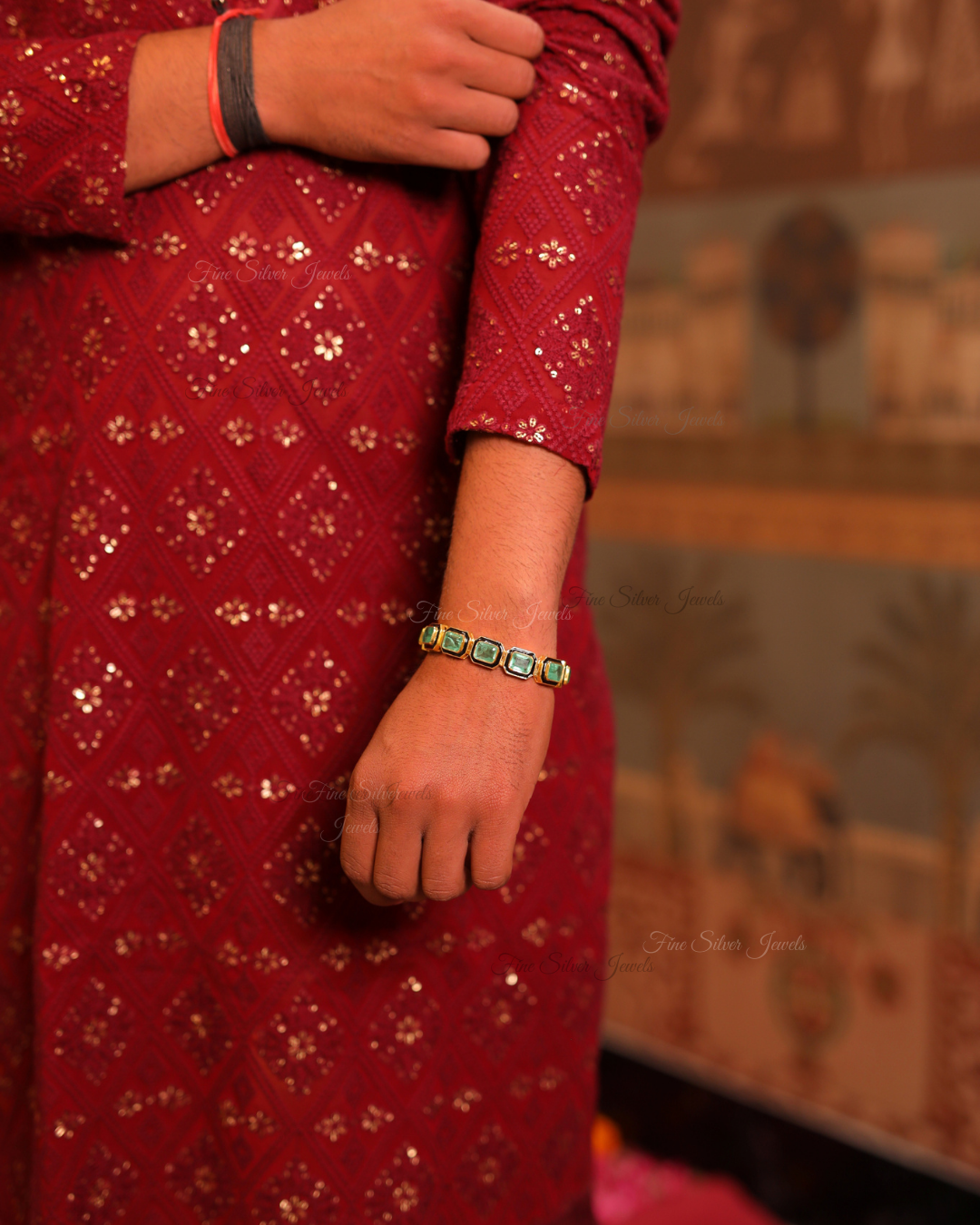 925 Silver Divyank Bracelet