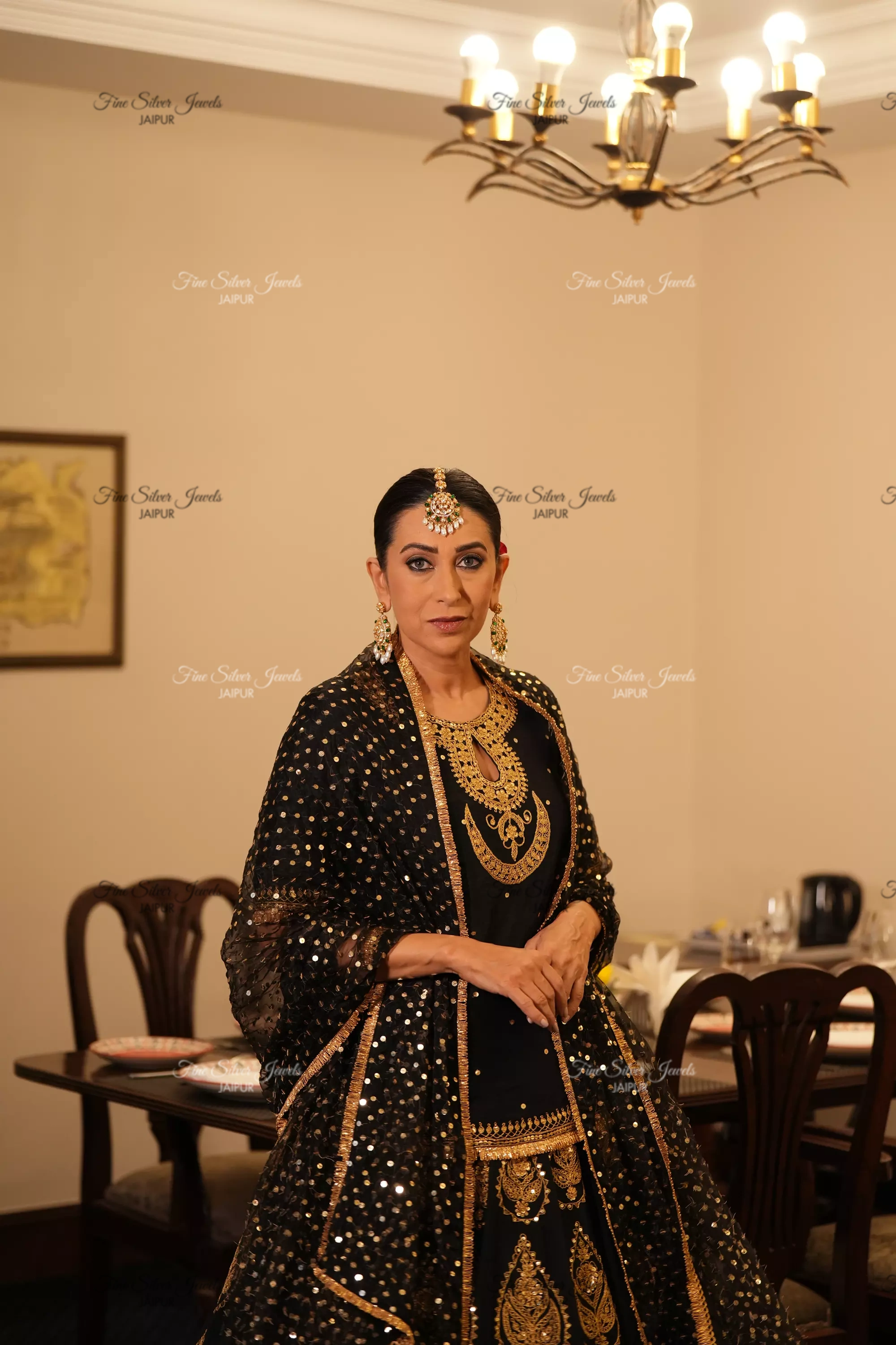 925 Silver Enigma Mangtikka