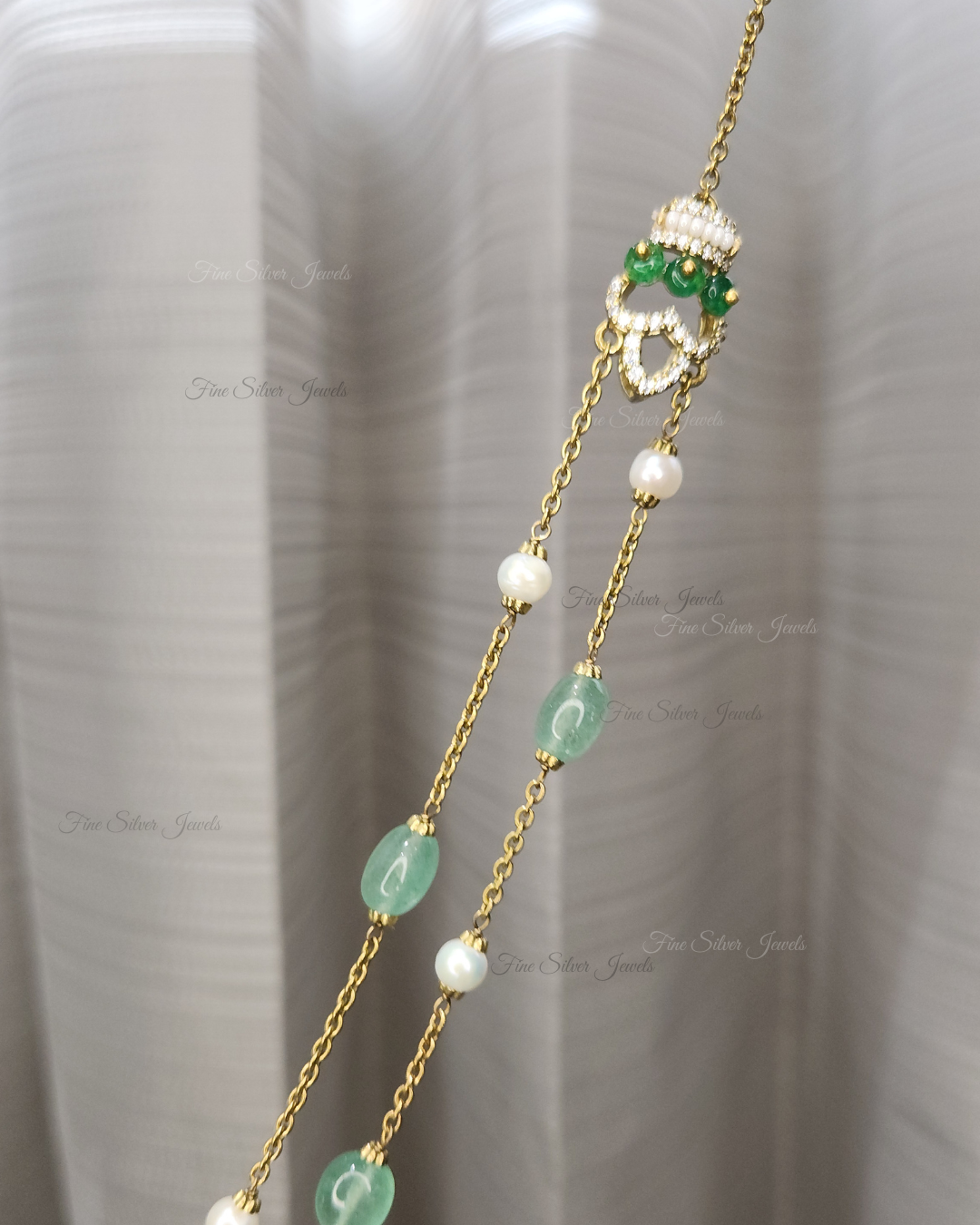 925 Silver Rosy Pendant Necklace