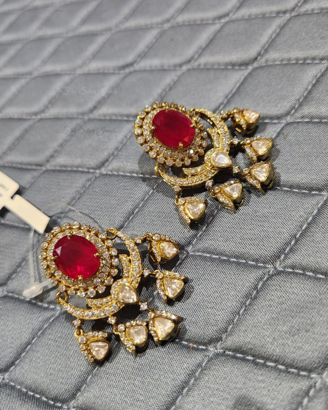 925 Silver Rajrupa Earring
