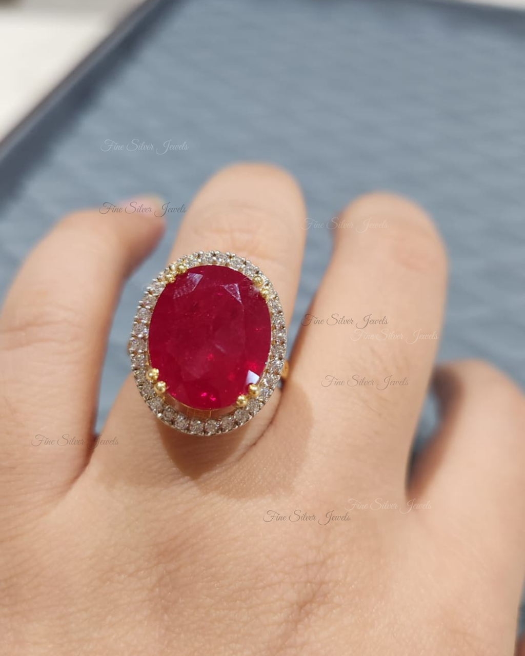 925 Silver Tanvi Ring
