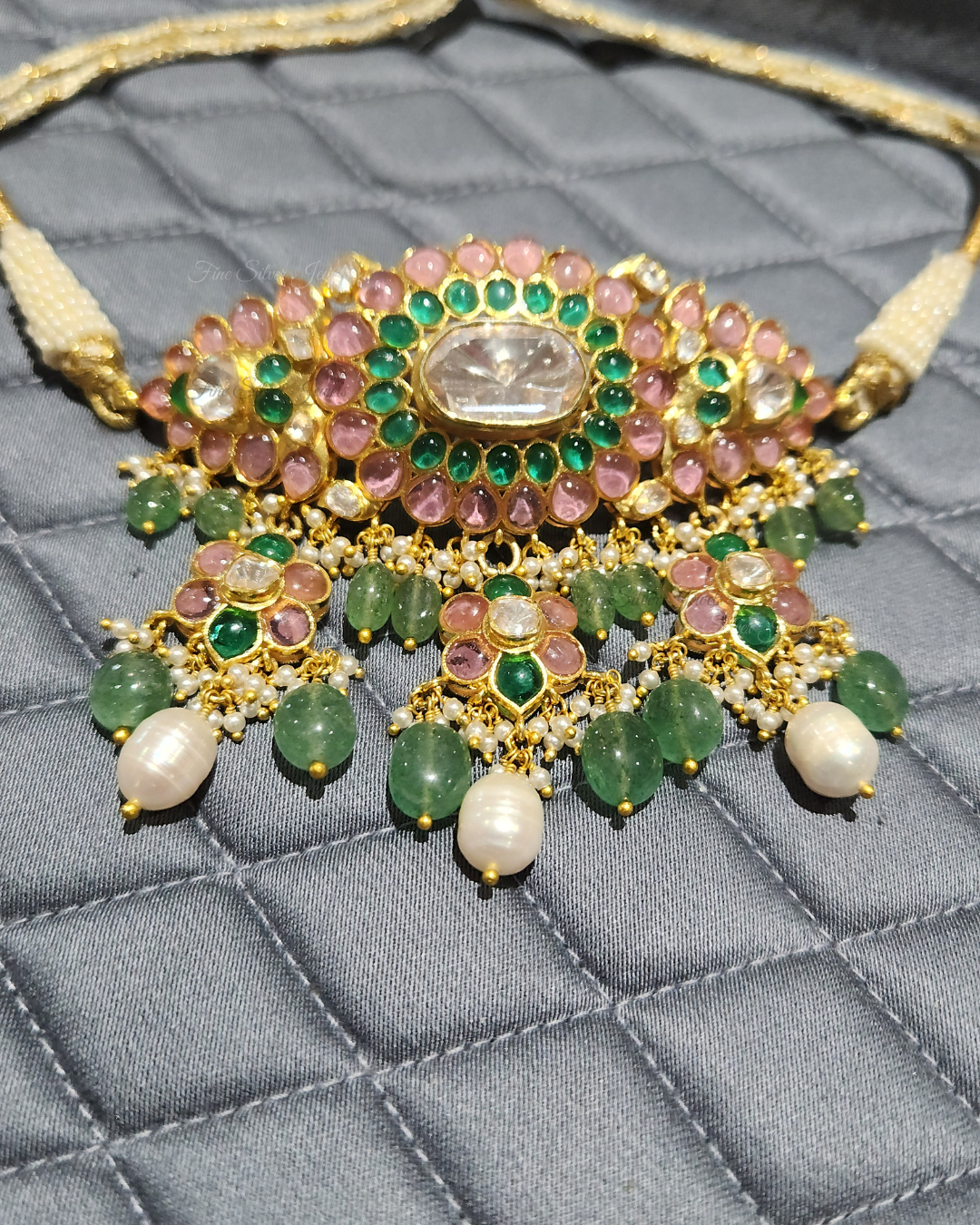 925 Silver Nia Choker Necklace