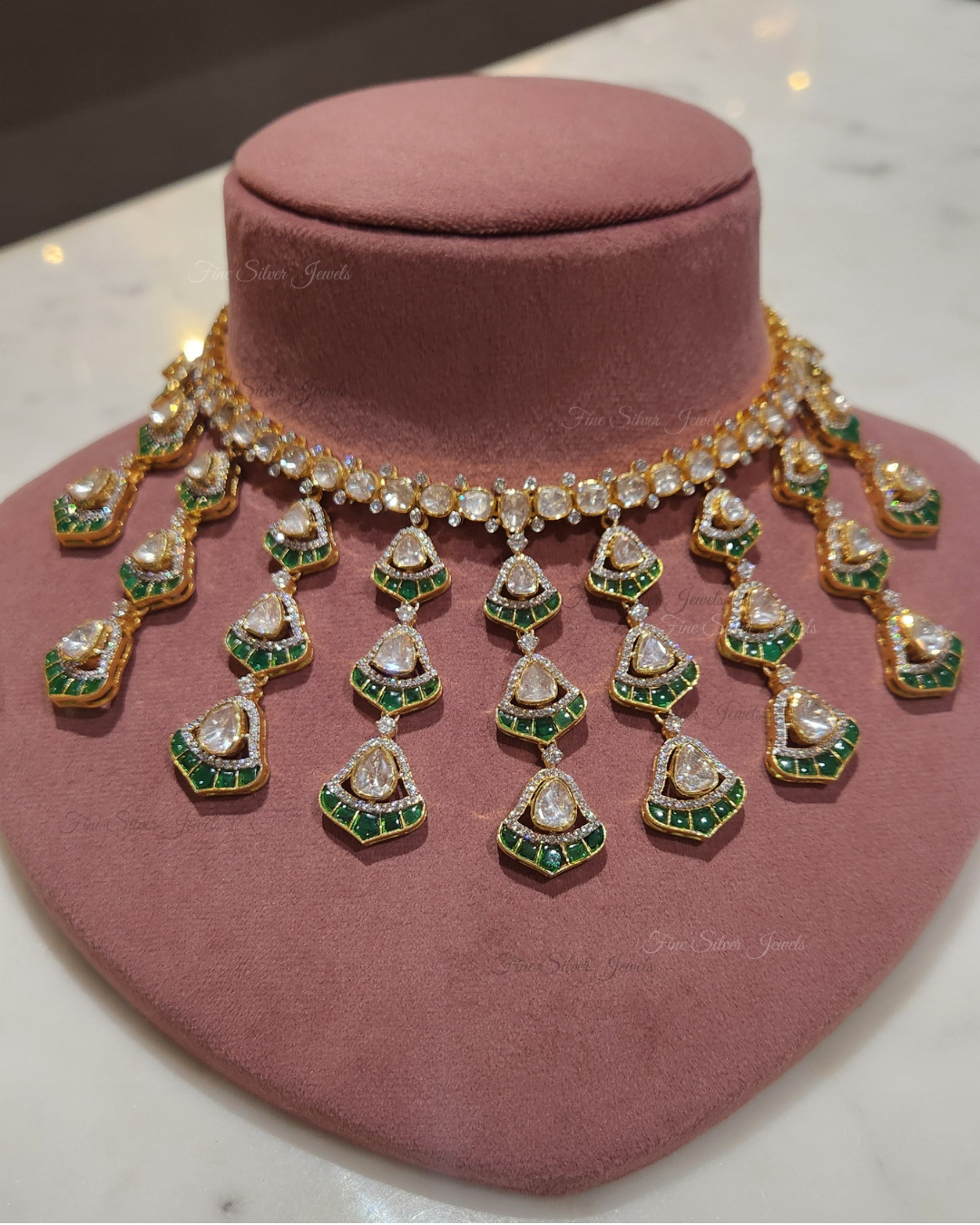 925 Silver Suhani Necklace Set