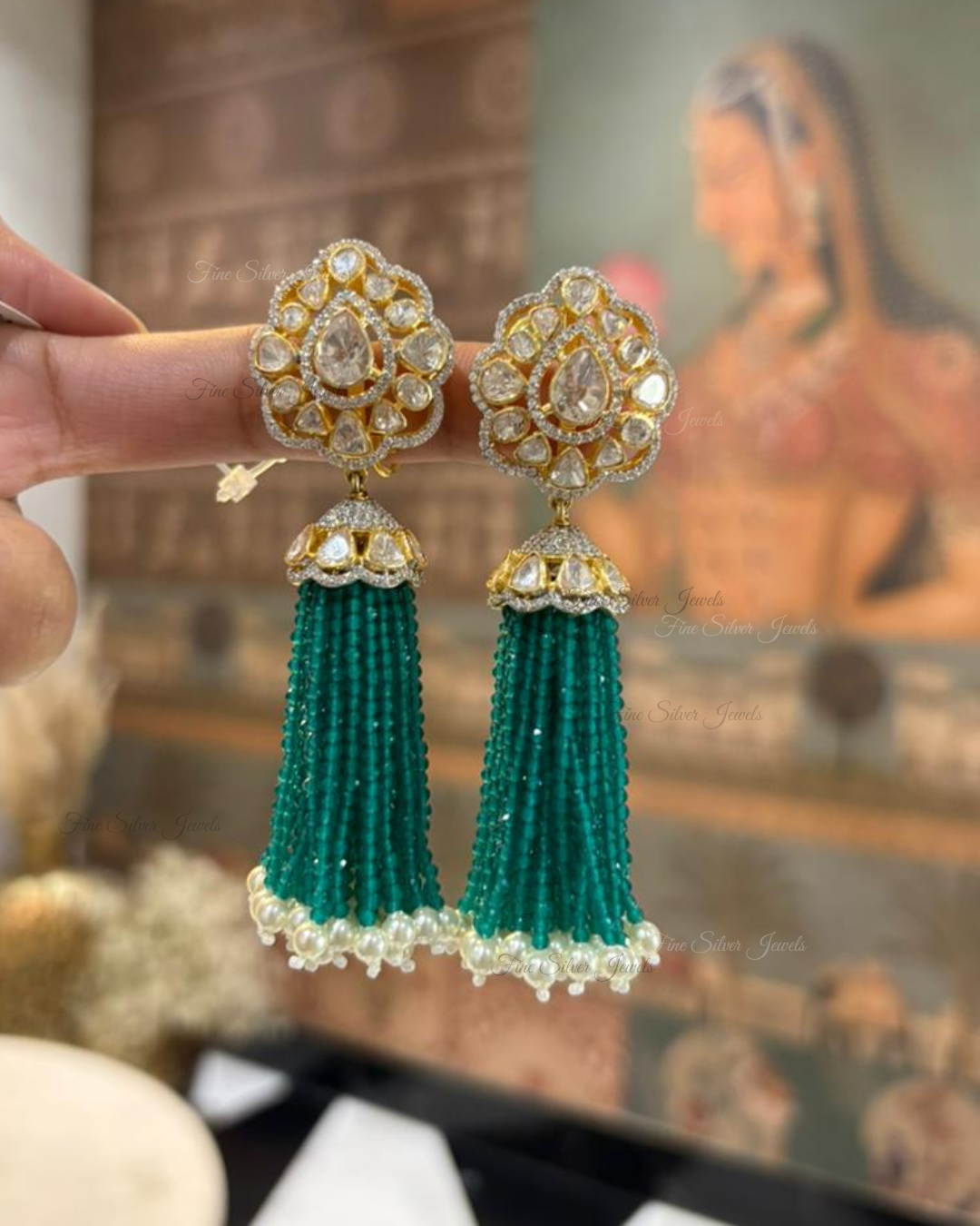 925 Silver Haniya Earrings