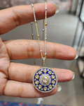 925 Silver Purvi Pendant Set