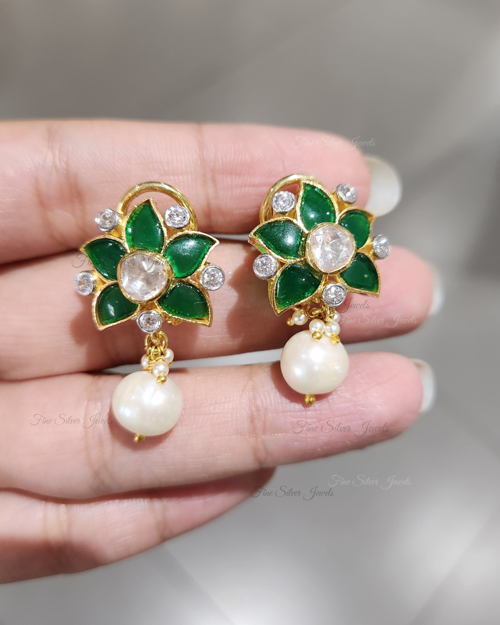 925 Silver Chanda Earring