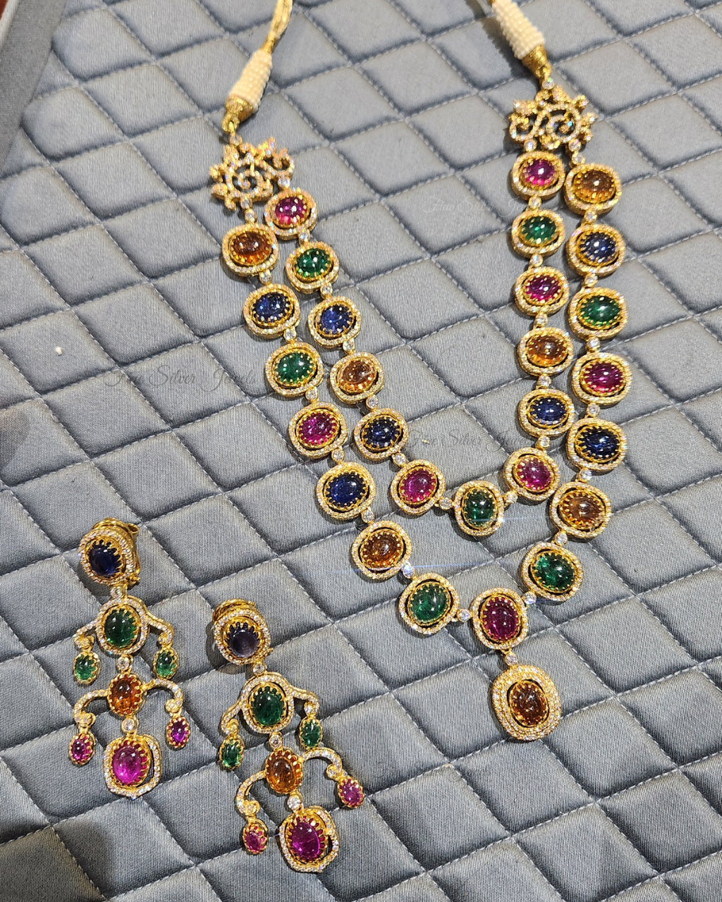 925 Silver Amrita Necklace Set