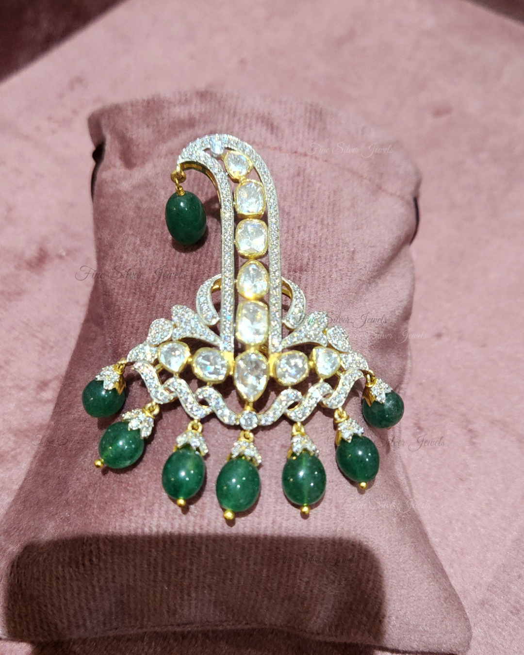 925 Silver Kalki Brooch