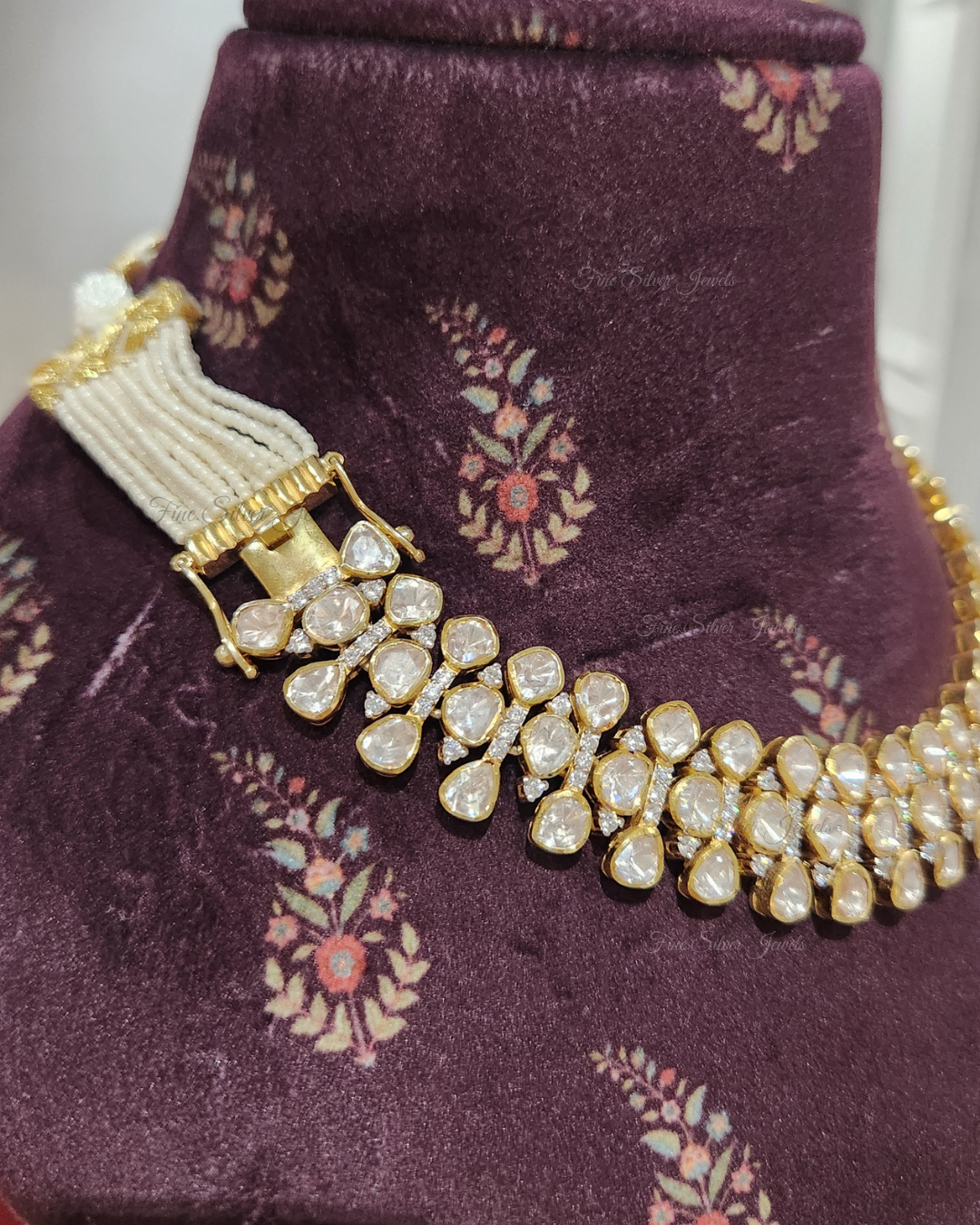 925 Silver Aarvika Bracelet/Choker