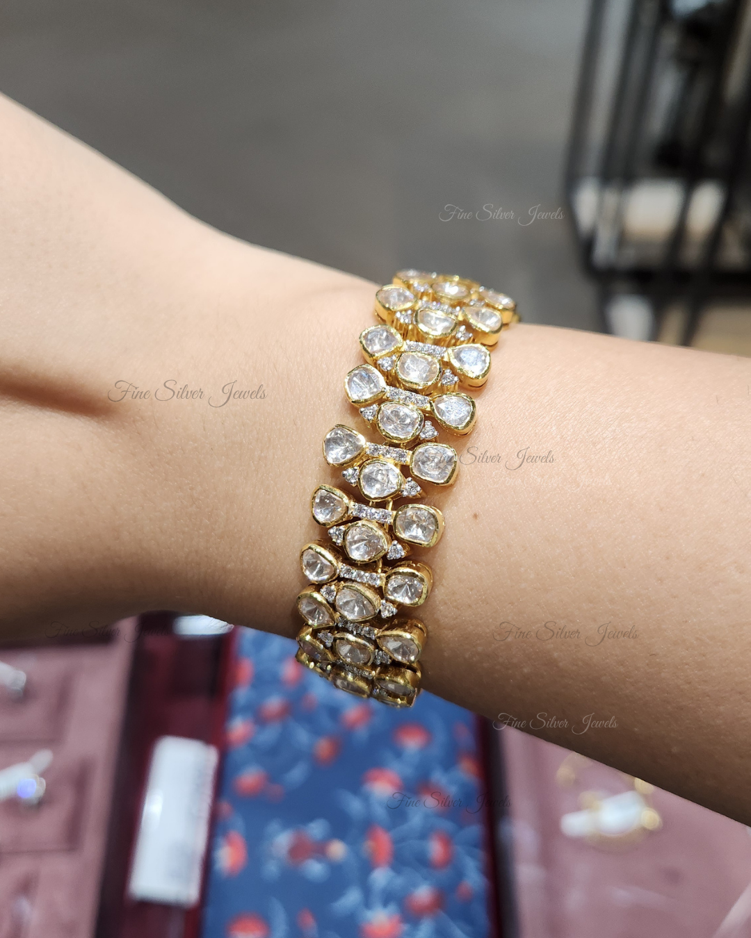 925 Silver Aarvika Bracelet/Choker