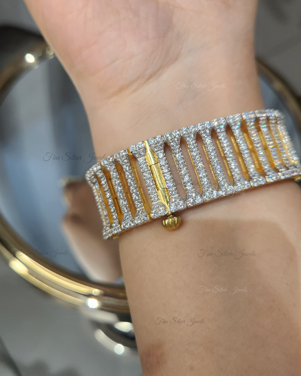 925 Silver Twisha Bracelet