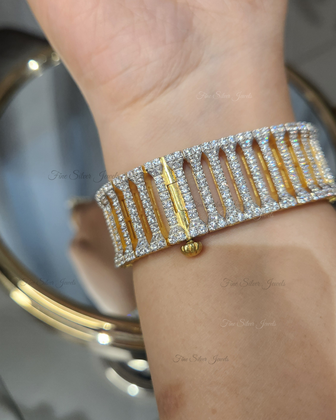925 Silver Twisha Bracelet