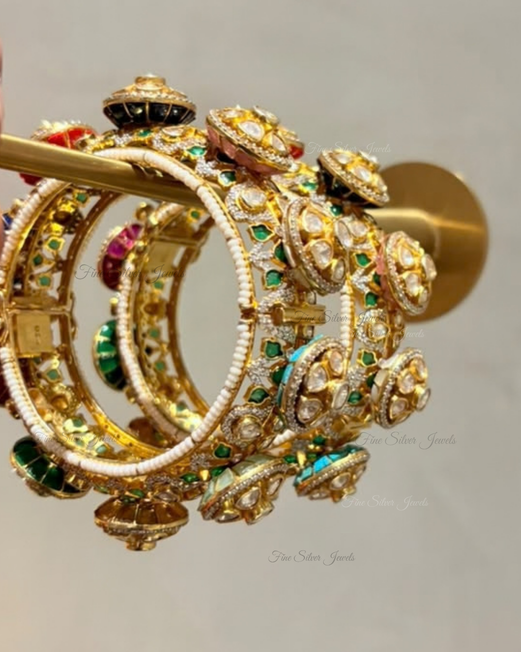 925 Silver Navroop Bangle