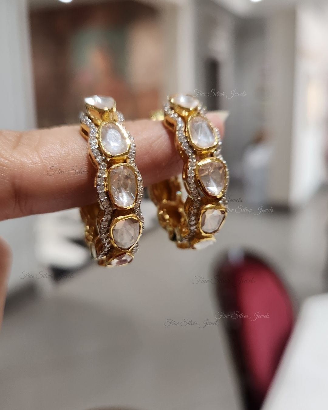 925 Silver Geet Bali Earring