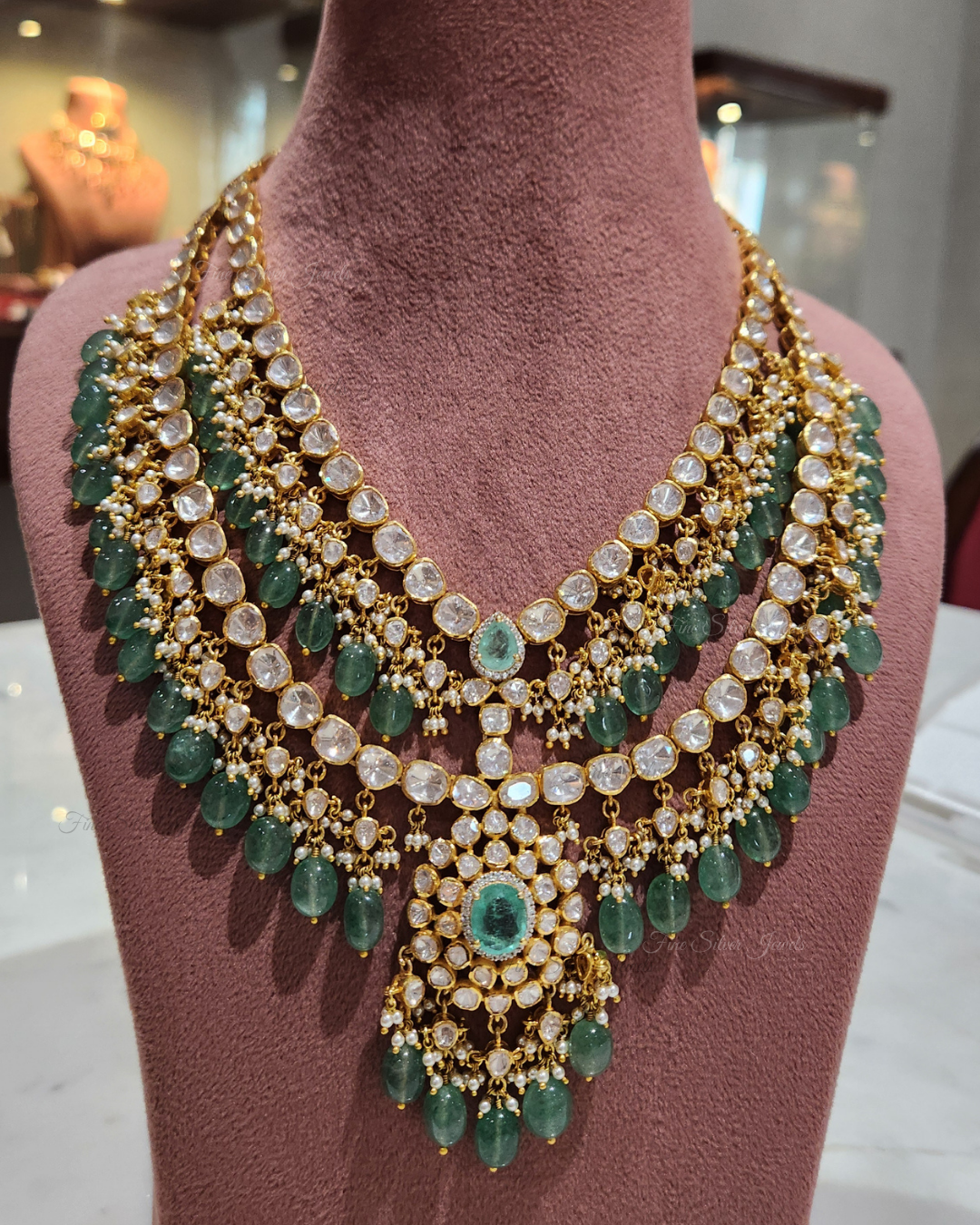925 Silver Mahalakshmi Necklace