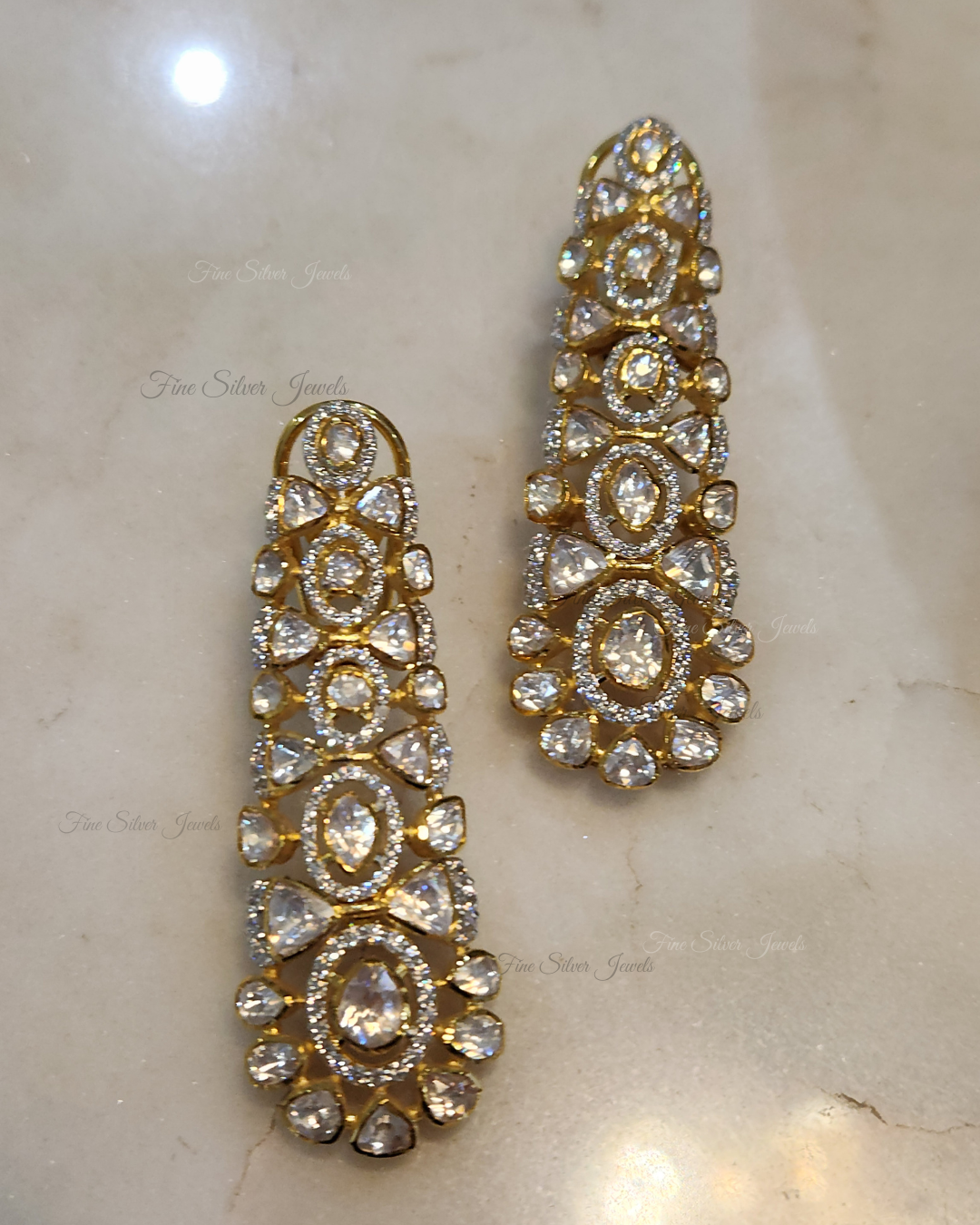 925 Silver Priya Earrings