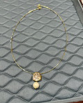 925 Silver Pearl Polki Pendant
