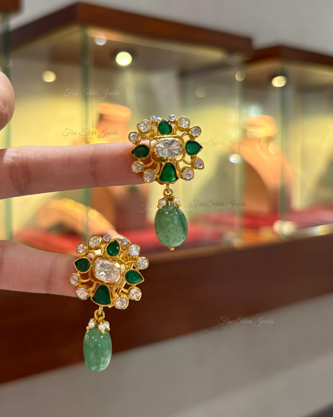 925 Silver Urvi Earring