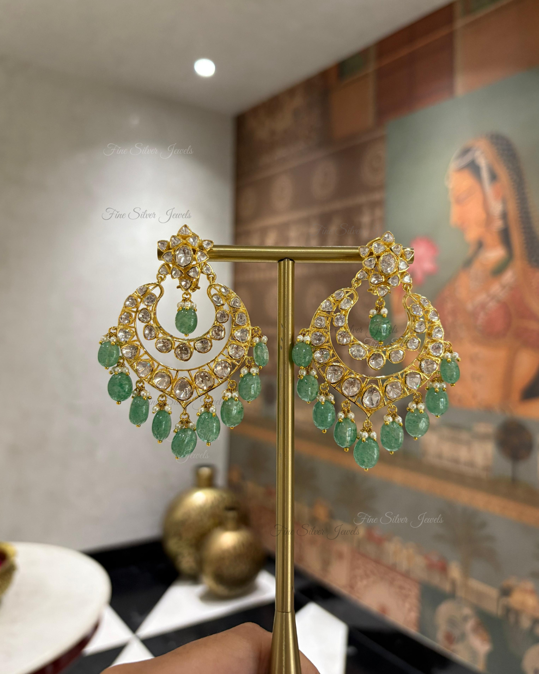 925 Silver Juhi Earring
