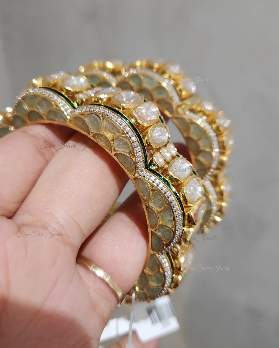 925 Silver Drishti Bangle