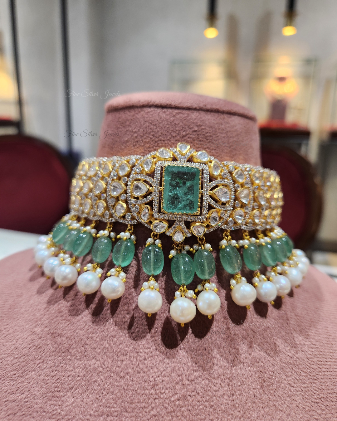 925 Silver Sarika Necklace