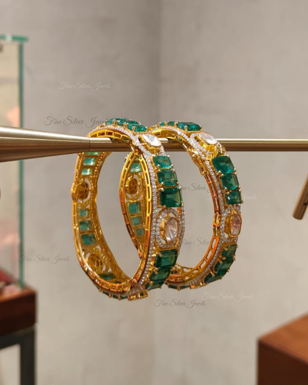 925 Silver Mahalakshmi Bangle
