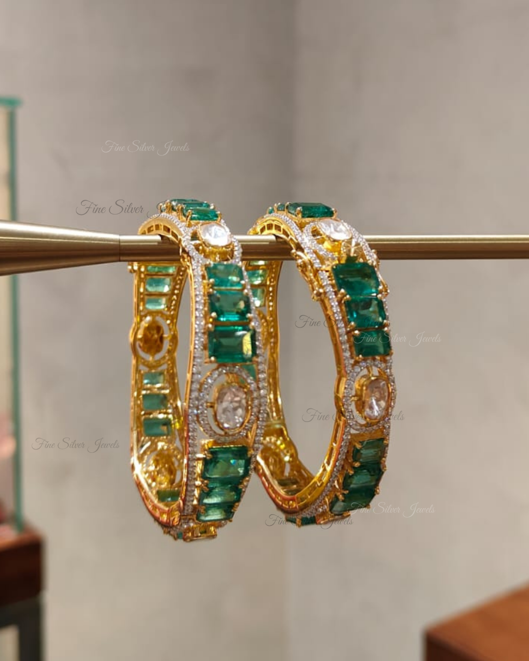 925 Silver Mahalakshmi Bangle
