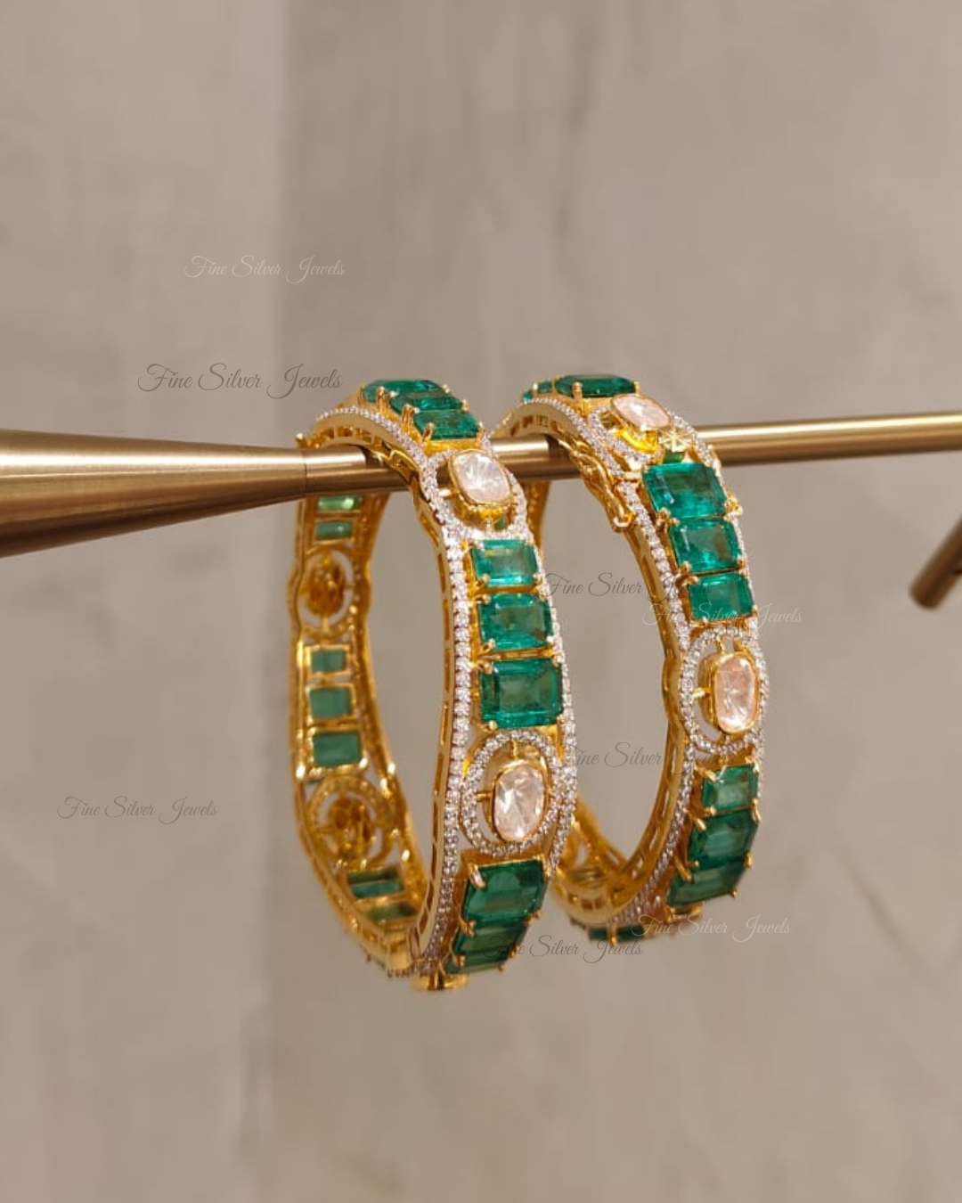 925 Silver Mahalakshmi Bangle
