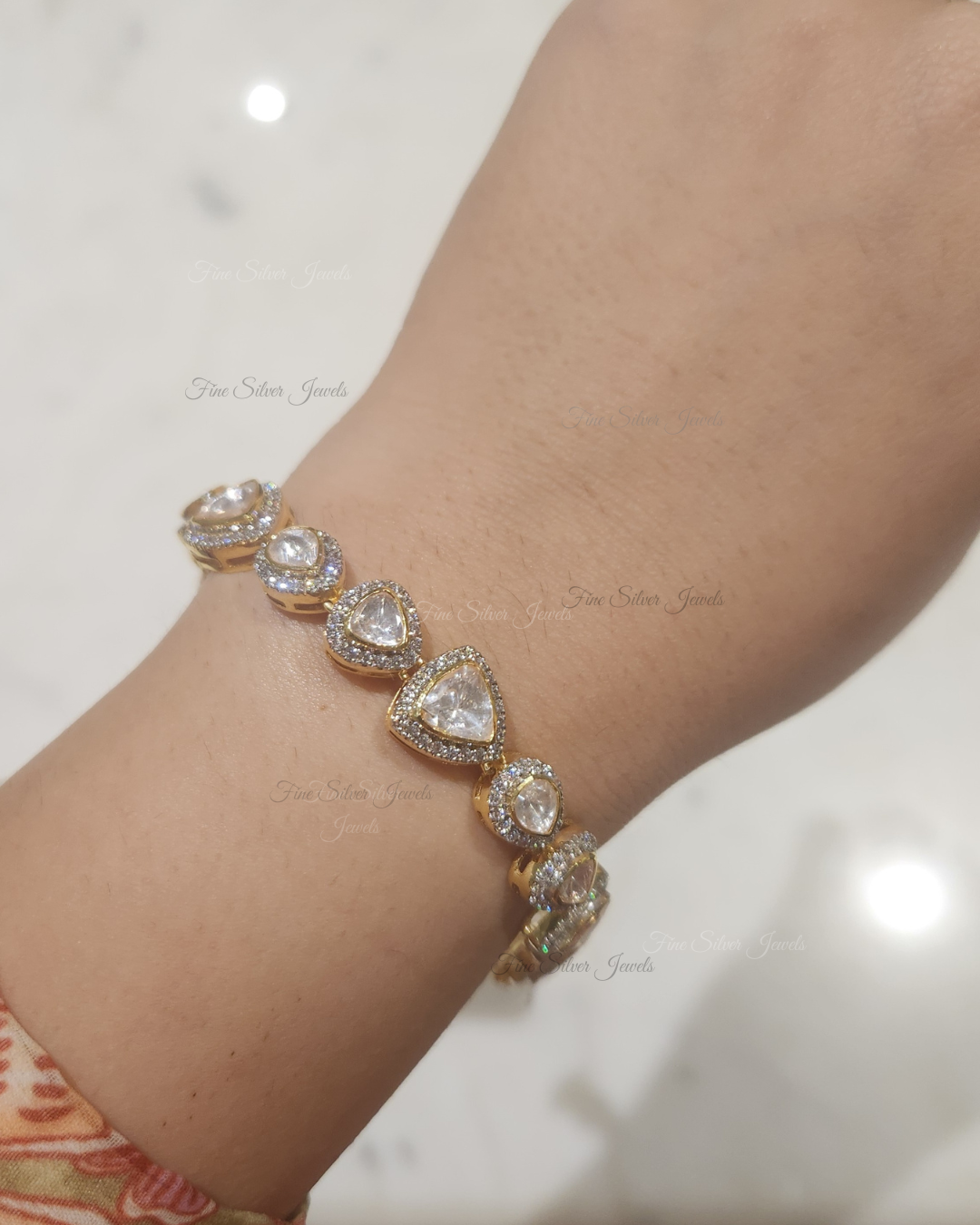 925 Silver Victorian Bracelet