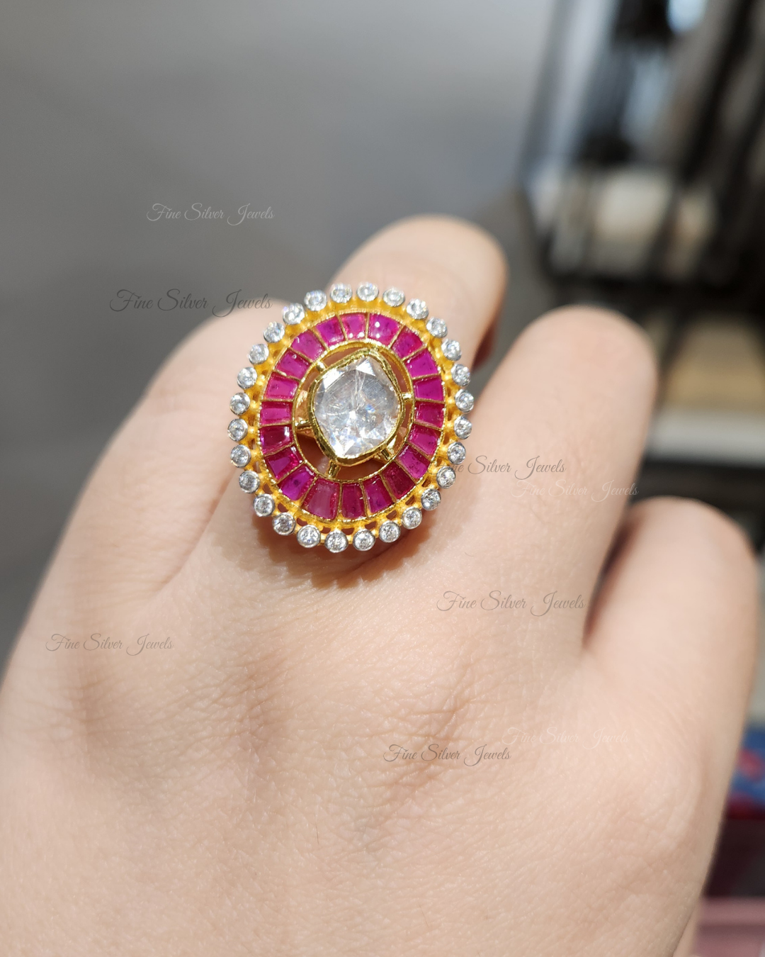 925 Silver Yatika Ring