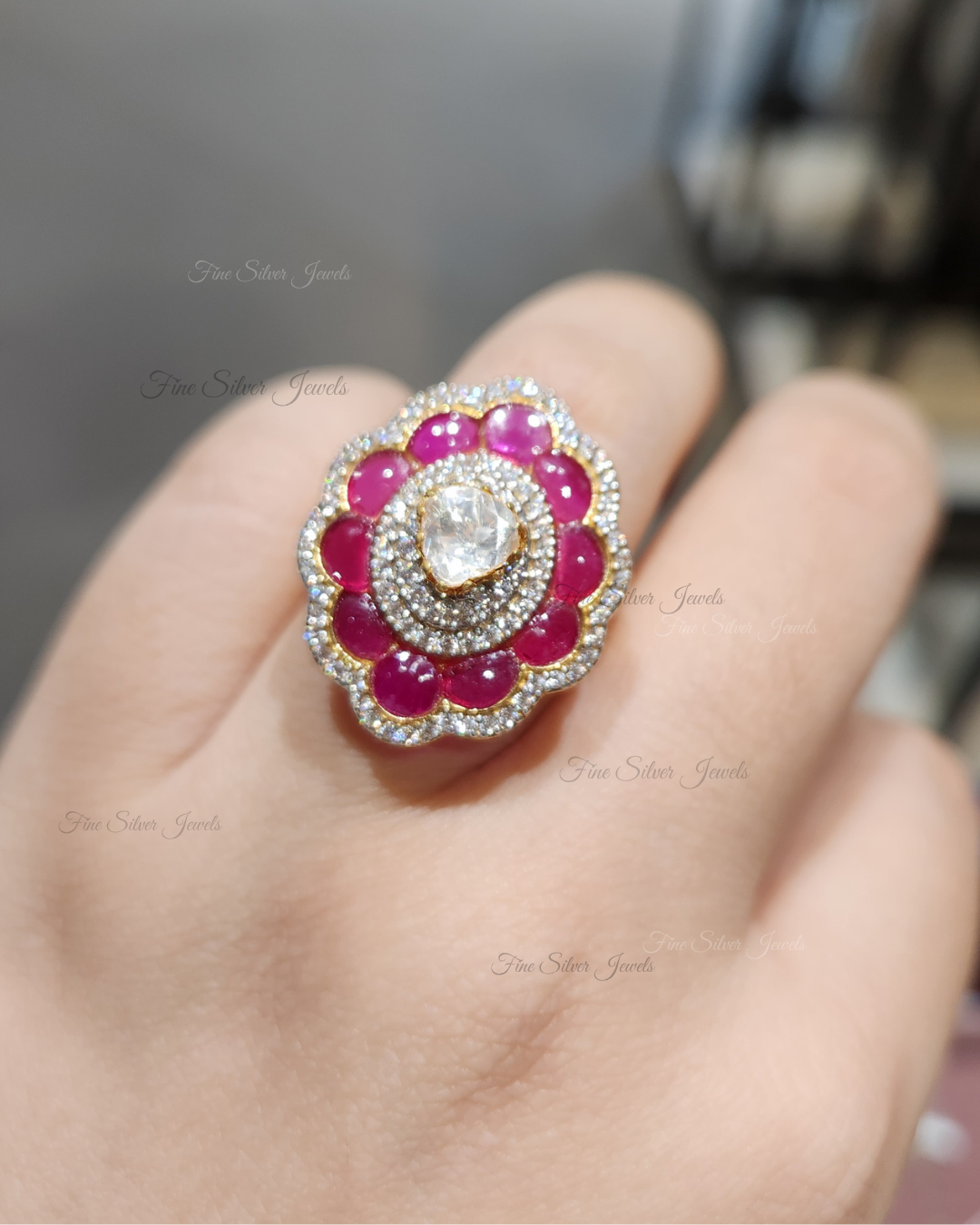 925 Silver Mia Ring