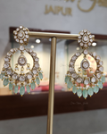 925 Silver Deepali Chandbali Earrings
