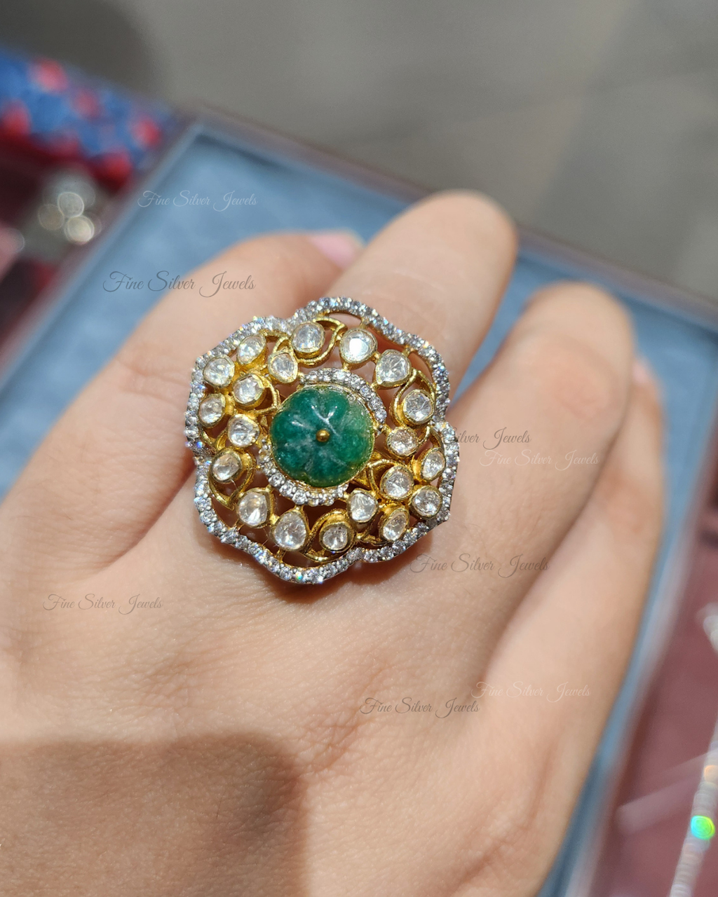 925 Silver Manya Ring