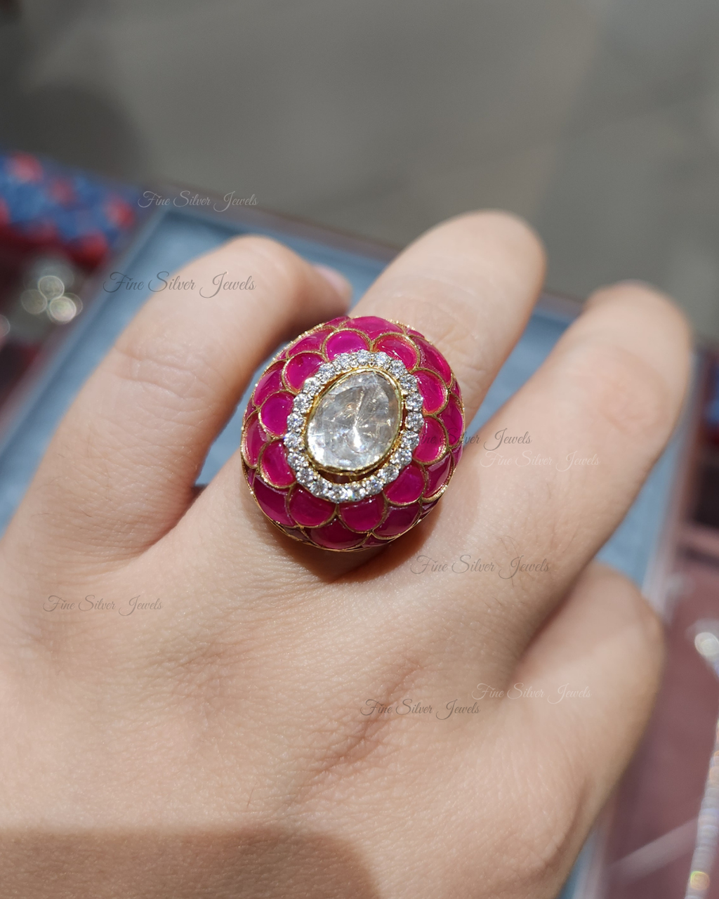925 Silver Kamya Ring
